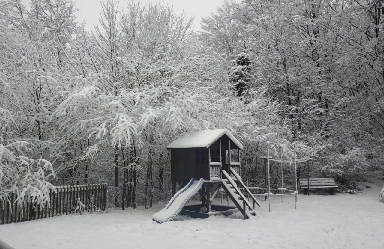Lesniczowka Wiezyca I Domki Szymbark  Esterno foto