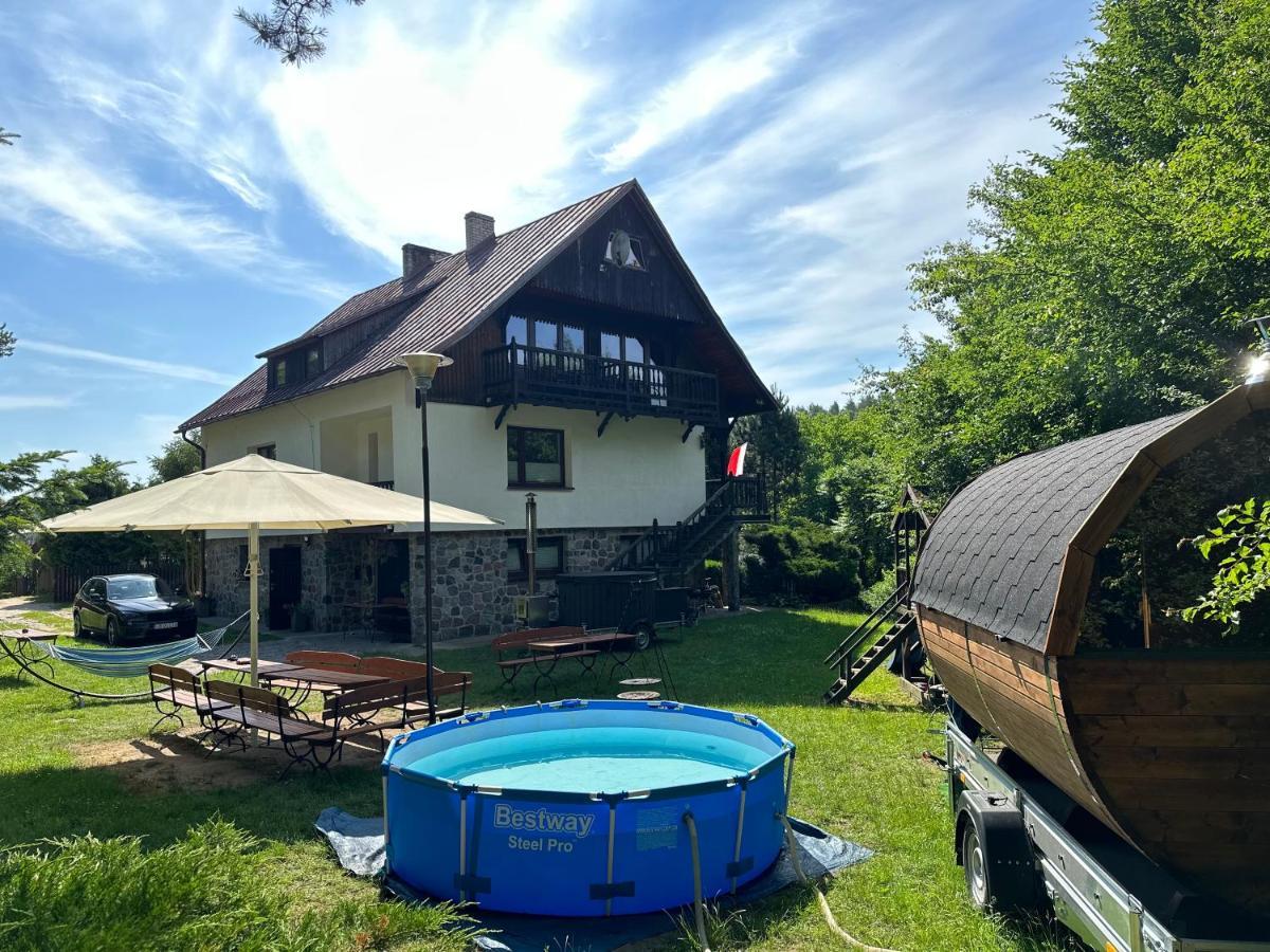 Lesniczowka Wiezyca I Domki Szymbark  Esterno foto